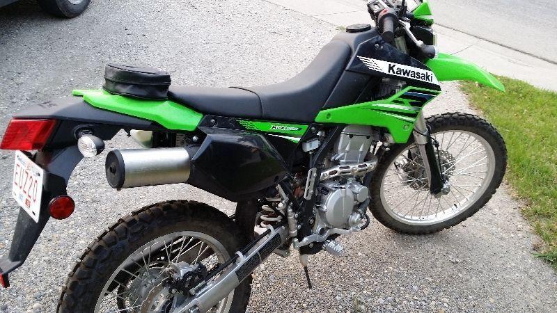 2012 KLX 250 Dual Sport, Like New Only 364KMs, Street Legal