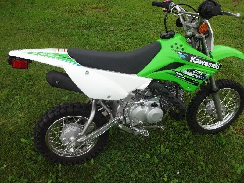 Kawasaki klx 110 clutch bike,electric and kick start