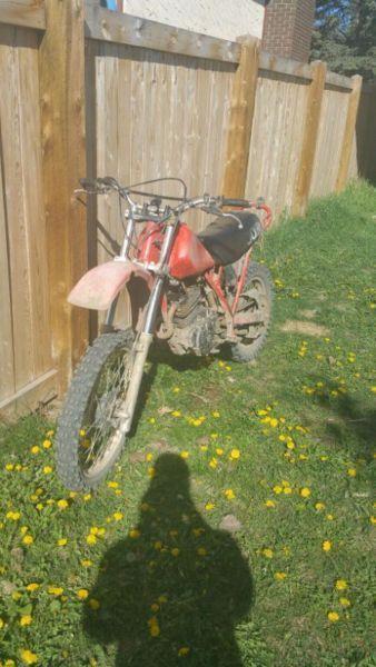 1982 Honda xr500r sell for 700obo today need money