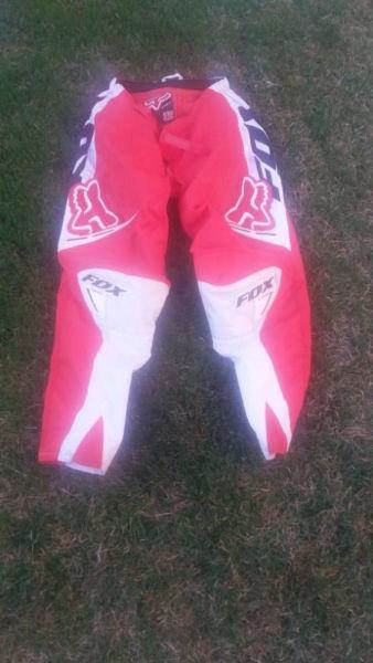 Fox 180 Motocross Dirtbike Pants Size 32