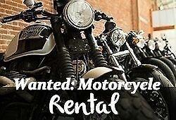 Wanted: Wanted motorcycle rental
