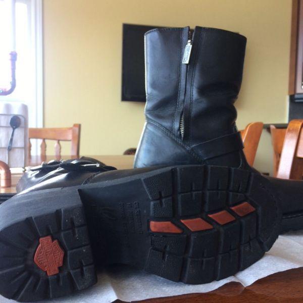 Harley Davidson Leather Jackets and Boots