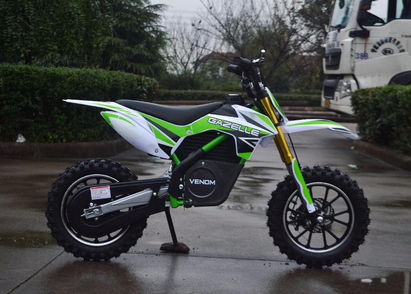 New Venom 2016 Electric Dirt Bike Motocross for Kids 500w
