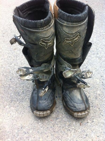 Fox Moto-x boots Mens Size 8