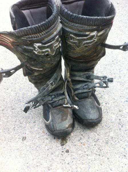Fox Moto-X boots, Mens size 9