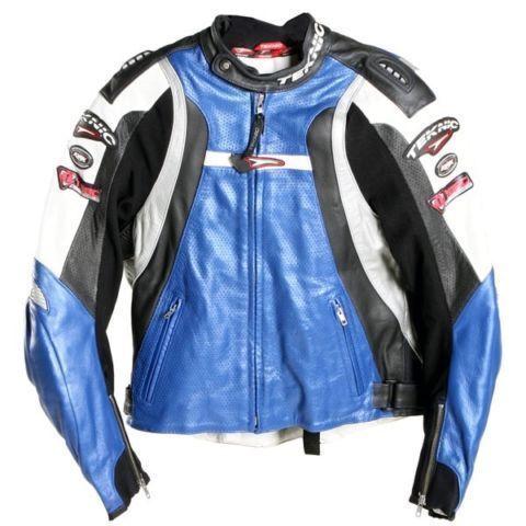 Teknic motorcycle jacket. Leather. Perforated Used only 3 times
