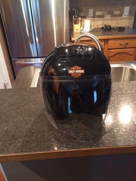 2 Harley Davidson helmets in great condition