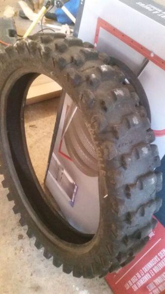 Dirtbike motocross tires