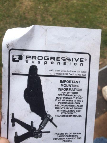 Progressive suspension stabilizer