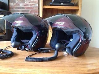 Two helmets, selling as a set