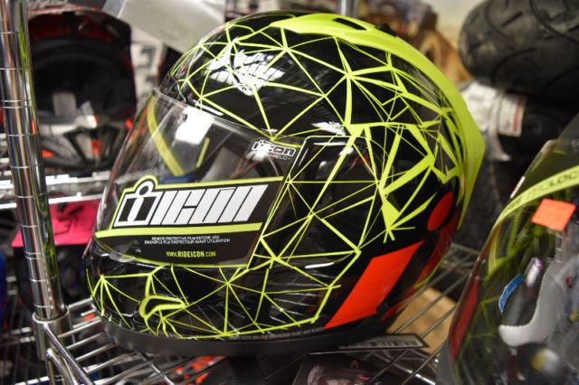 ICON HELMETS IN STOCK AT  MOTORSPORTS!!!!
