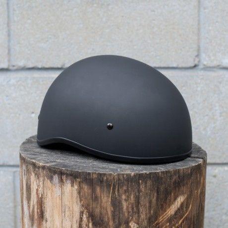 Motorcycle Helmet -Zox Nano Old School Half Helmet - Matte Black