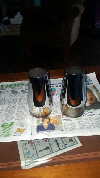 Vance & Hines PENCIL TIP exhaust tips for touring slip-ons