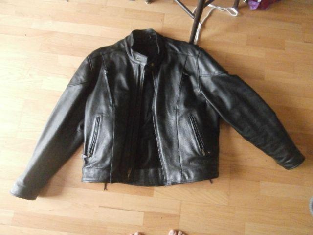 Leather motorcycle jacket LIKE NEW