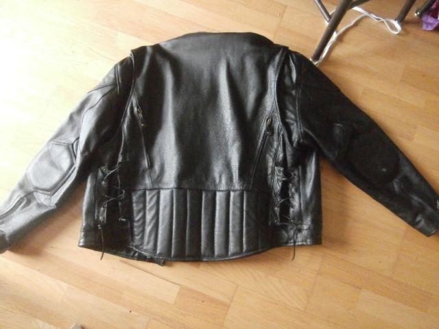 Leather motorcycle jacket LIKE NEW