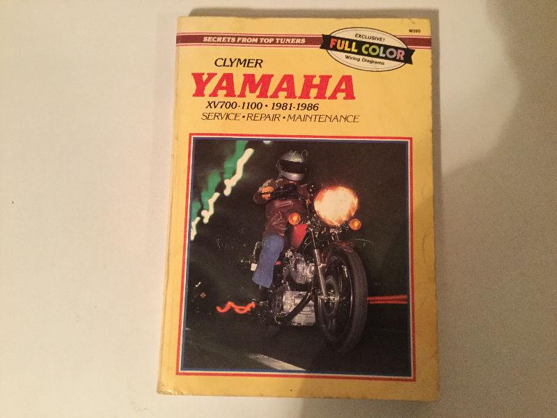 1981-1986 Yamaha XV700-1100 Virago Shop Manual XV902 XV1100