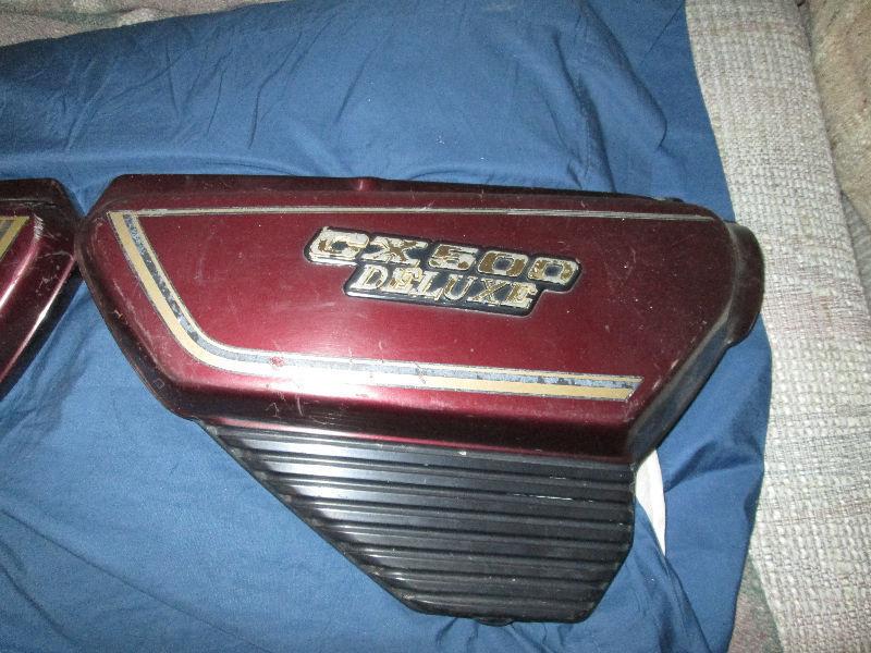 CX 500 Deluxe 79 Honda L&R Side Covers