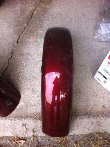 Front and rear fender