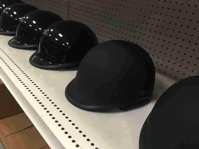 Super Lite Gloss Black Polo Helmet