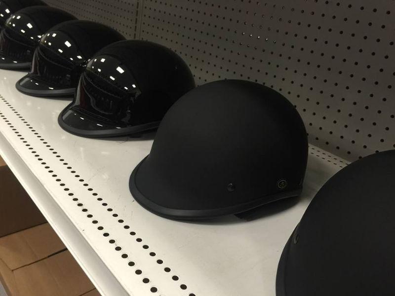 Super Lite Matte Black Polo Helmet
