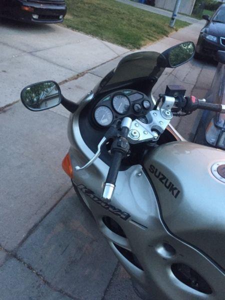 2001 Suzuki gsxf 750. Obo