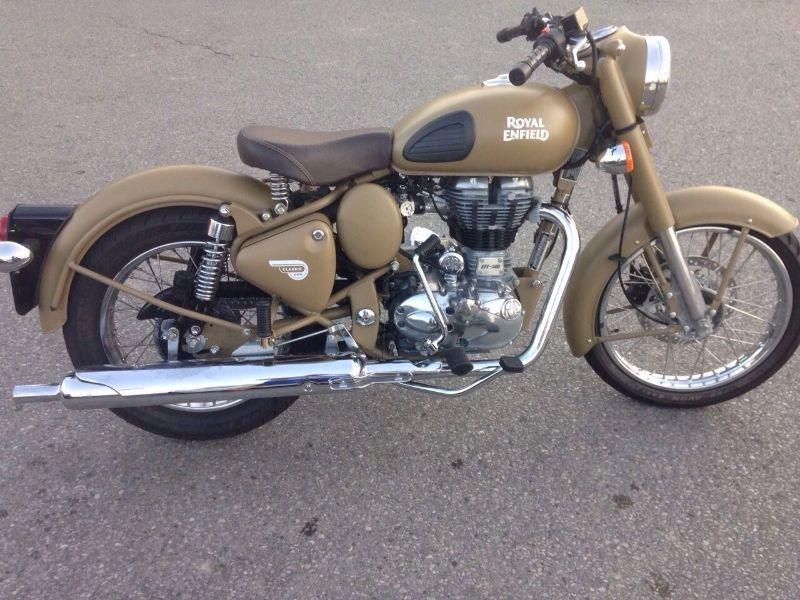 2015 Royal Enfield Classic Desert Storm+As good as new+warranty