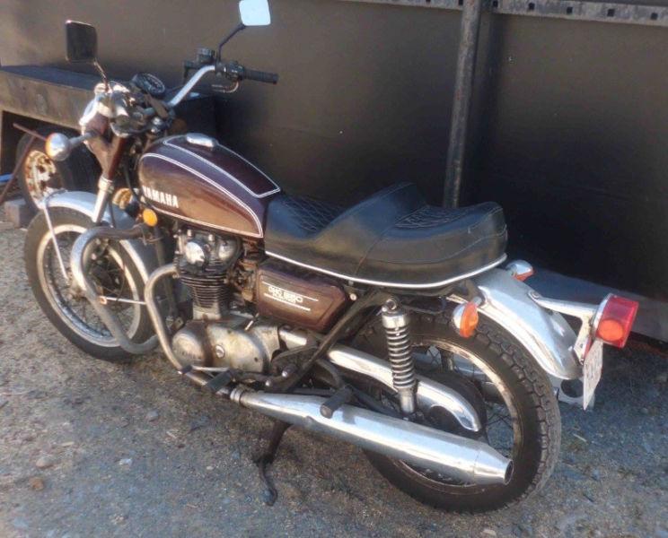 1974 Yamaha 650 OHC Motorcycle For Sale. (Collectors Bike)