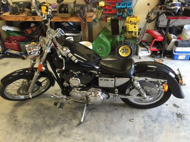 2000 Harley sportster 1200 custom trade for jeep or sell