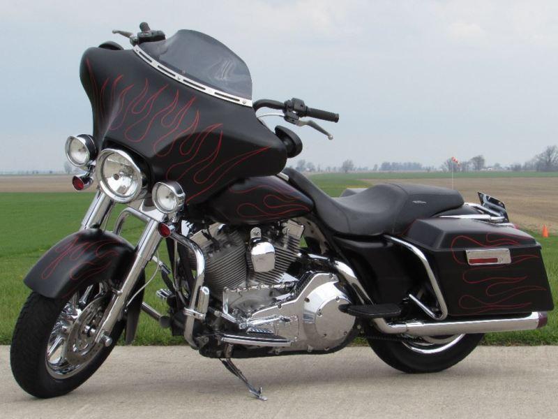 2002 Harley-Davidson FLHT Electra Glide Over $10,000 in Street