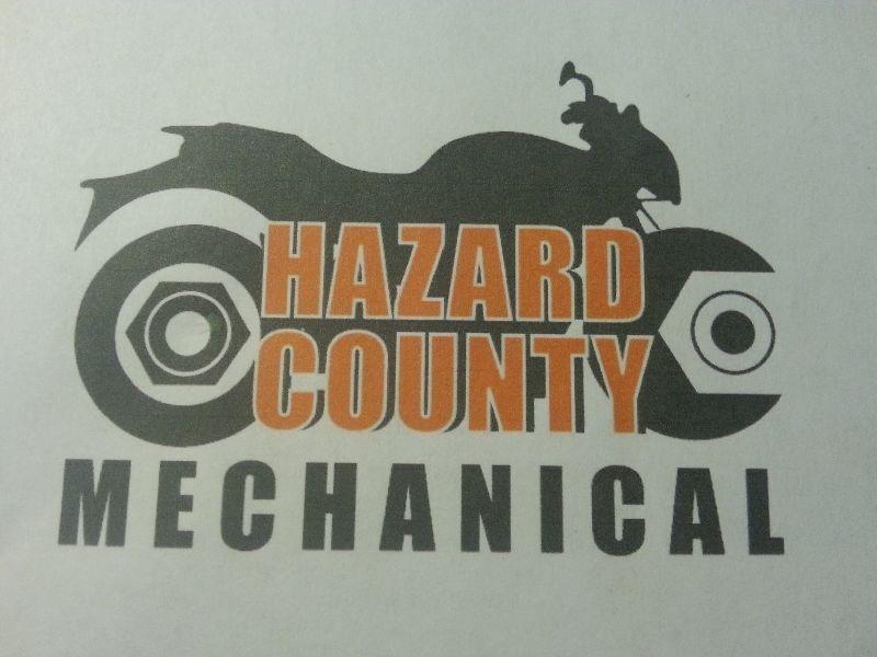 Hazard County Mechanical has all your atv and motorcycle needs!!