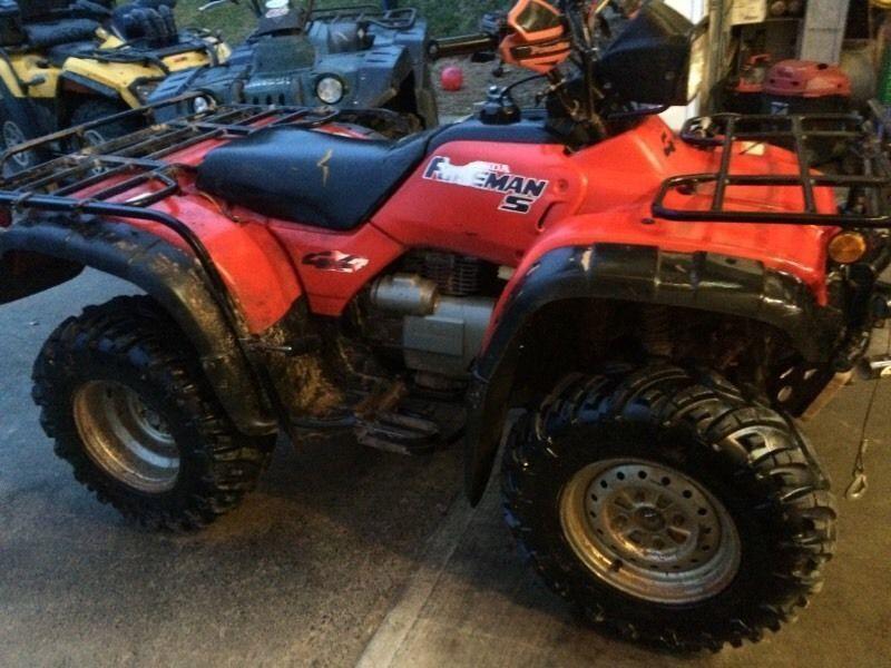 Parting out 2000 Honda foreman 450s