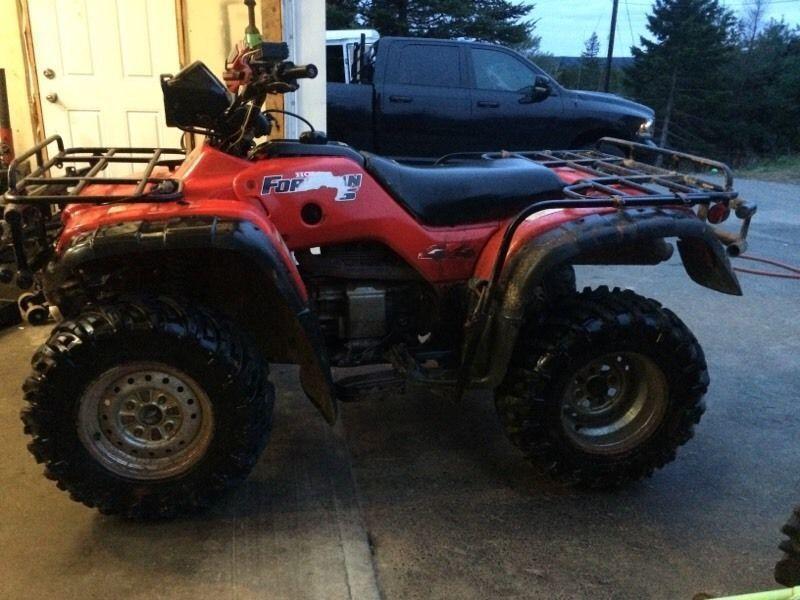 Parting out 2000 Honda foreman 450s