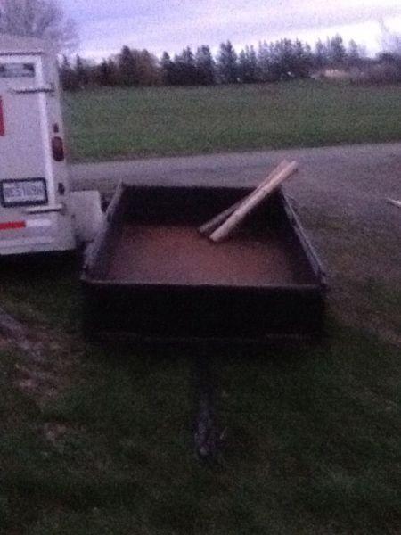 Selling a 4x6 metal trailer