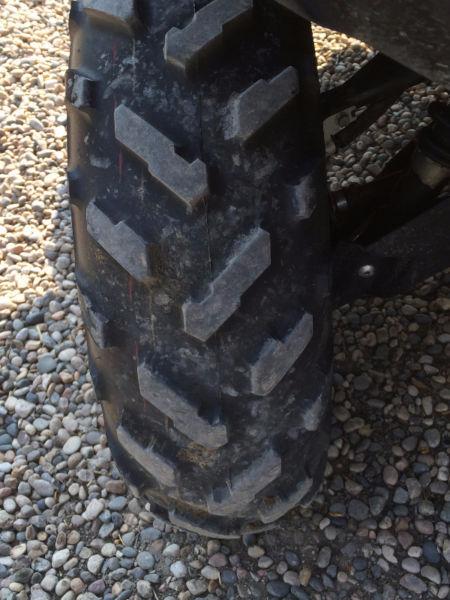 Wheels and Tires off Yamaha Grizzly