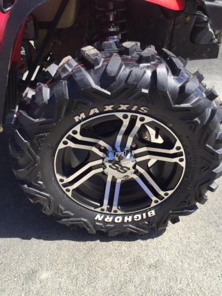 ITP SS Rims and Maxxis Big Horn Tires - 60 miles use