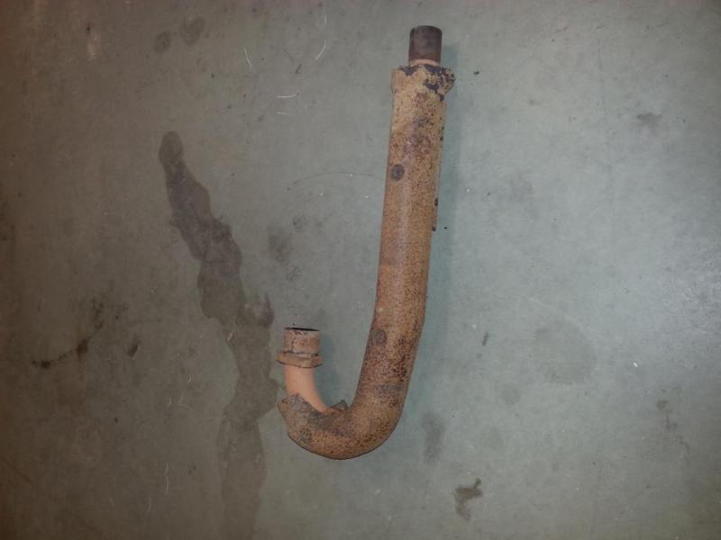 450 Honda Foreman Front exhaust pipe