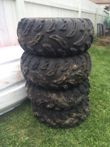 Quad tires and rims