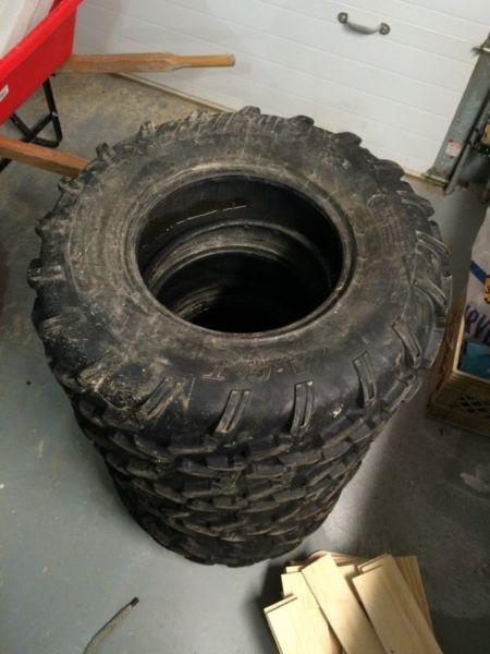 4 STOCK CAN AM OUTLANDER MAX XT TIRES FOR SALE