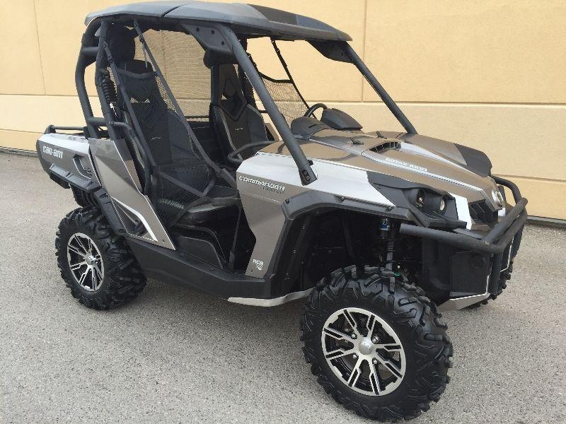 2012 CAN AM COMMANDER 1000CC LIMITED ! GREAT DEAL !