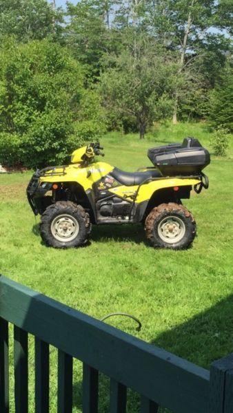 2014 kingquad 750 axi power steering