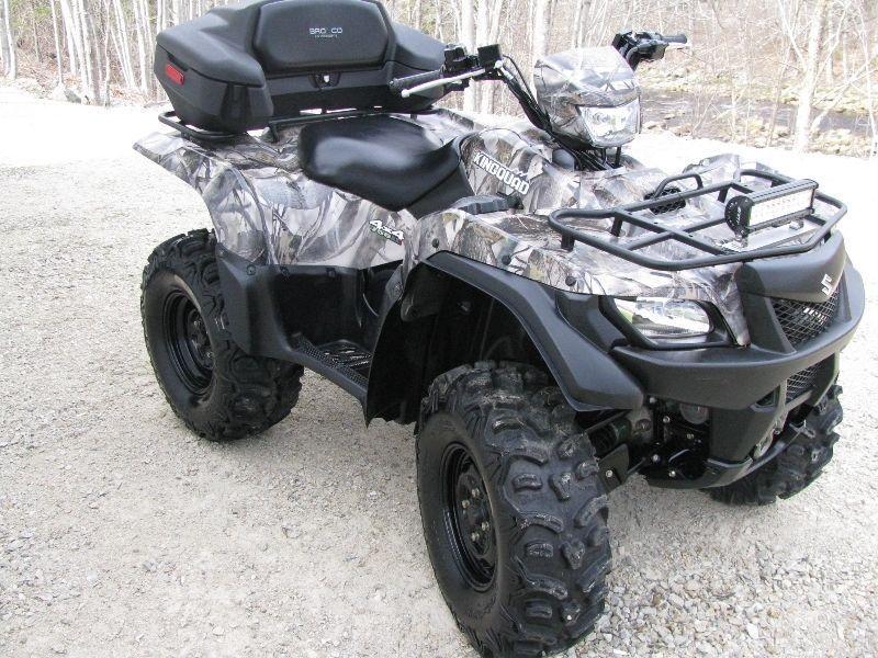 2014 CAMO 750 kingquad with power steering