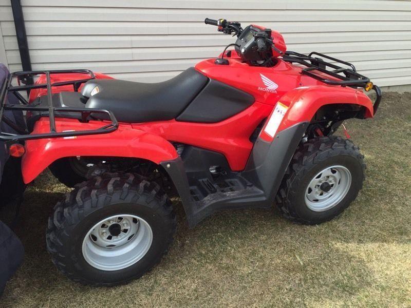 2013 Honda Fourtrax Forman 4X4 TRX500 FM