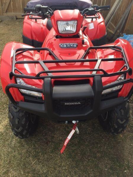 2013 Honda Fourtrax Forman 4X4 TRX500 FM