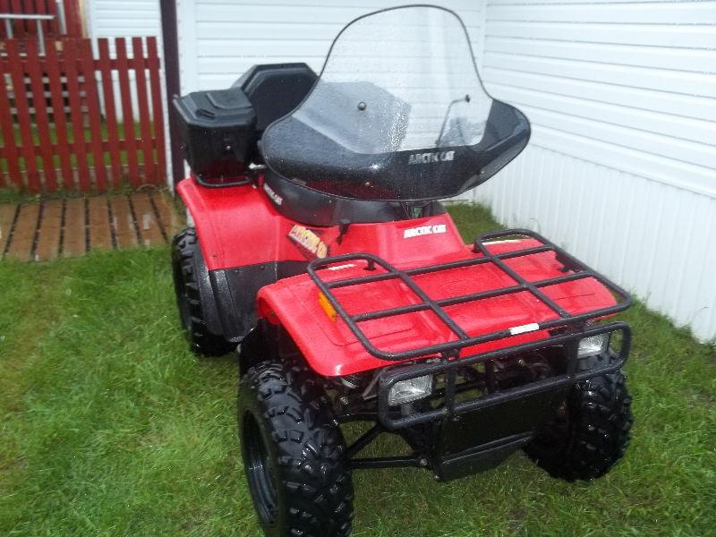 2001 Arctic Cat Quad 250 2 by 4. Excellent to Mint .Needs nothig