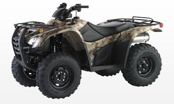 LIKE NEW TRX420PG Foreman CTE Camo Trail Pro ATV121