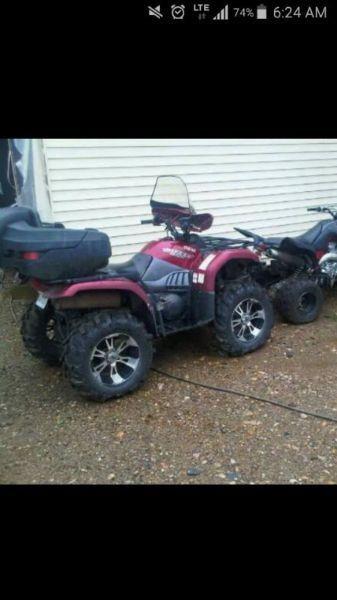 660 Yamaha grizzly