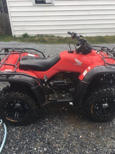 2004 honda fourtrax 400 at