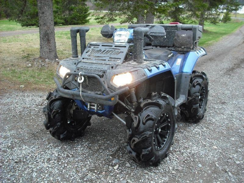 2012 Polaris Sportsman 850 XP Blue Fire Limited Edition