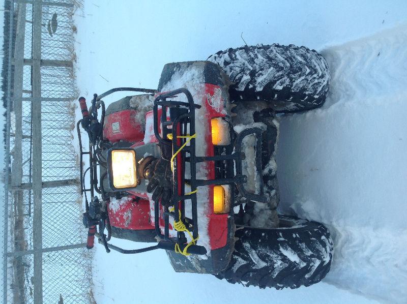 Selling a 92 350 fourtraxs four wheel drive runs like a top