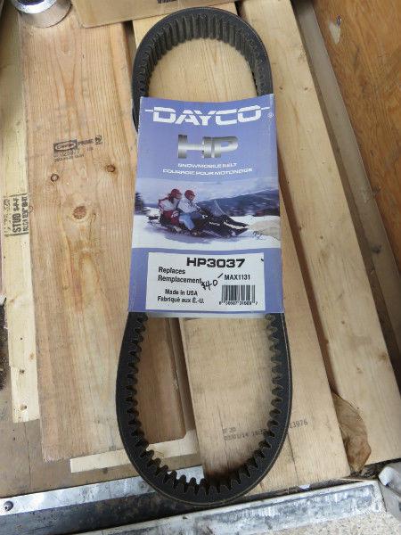 Artic Cat Sled drive belt, Dayco HP 3037, See fitment list in ad